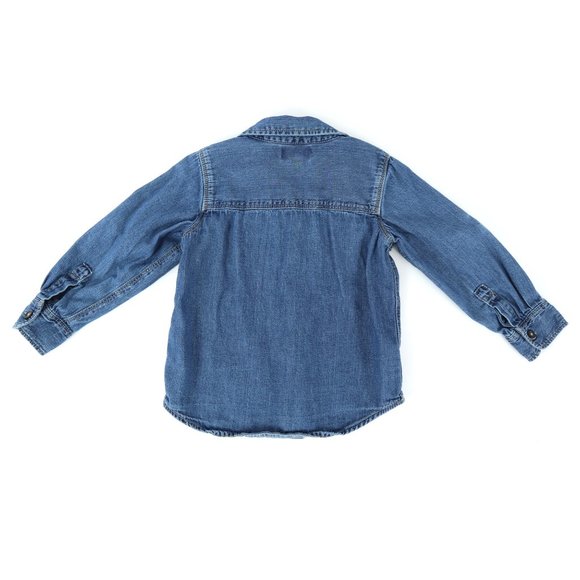 OLD NAVY chambray shirt, boy's size 4T - Picture 3 of 4